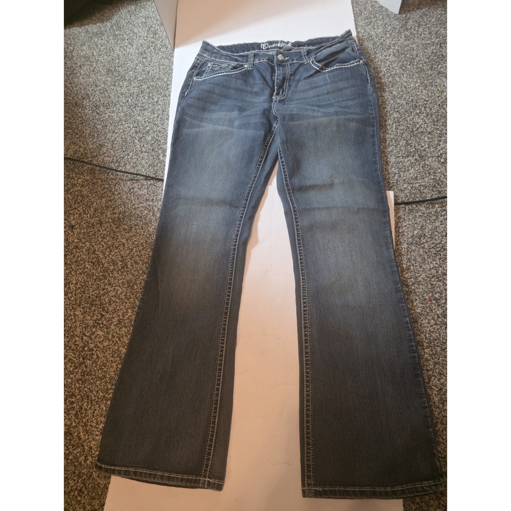 nd weekend jeans Size 14 Embellished Pockets Flare Legs Collegiate, Casual,...